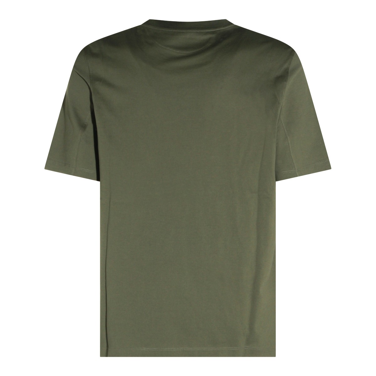 ARMY GREEN COTTON T-SHIRT
