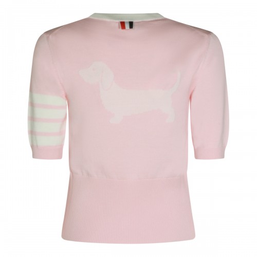 LIGHT PINK COTTON KNITWEAR
