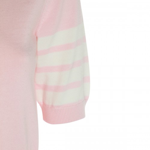 LIGHT PINK COTTON KNITWEAR