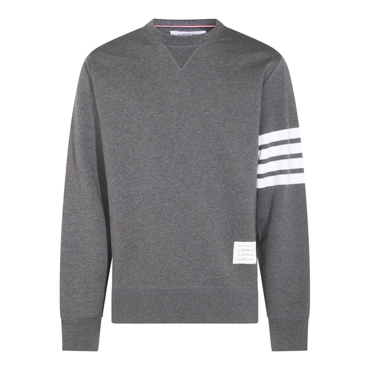 DARK GREY COTTON SWEATSHIRT
