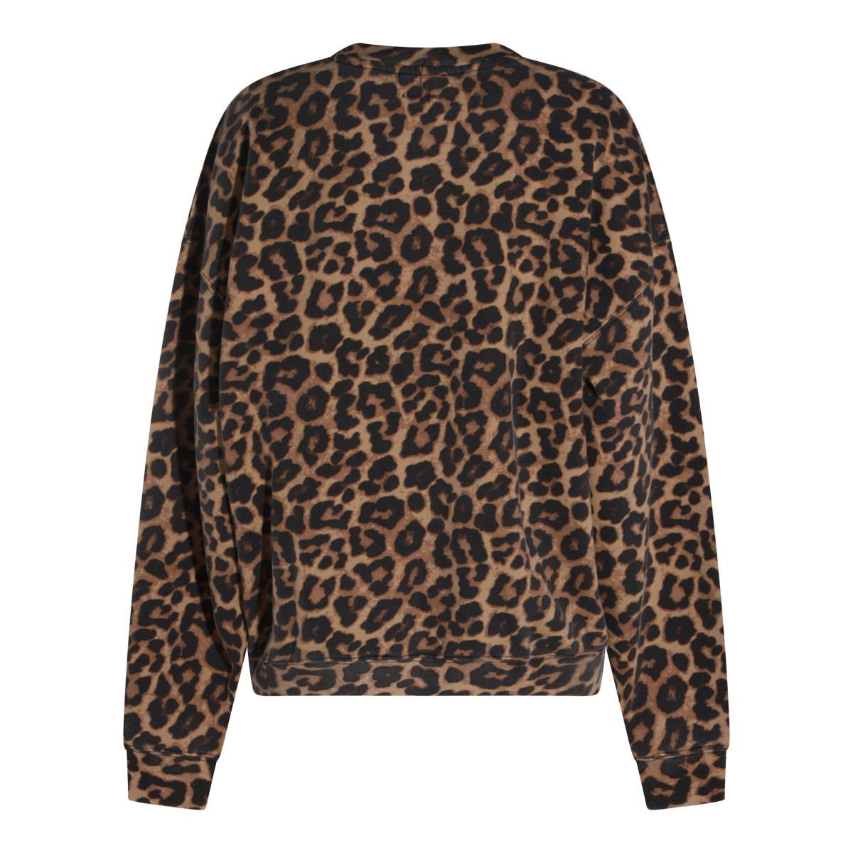 LEOPARD COTTON SWEATSHIRT