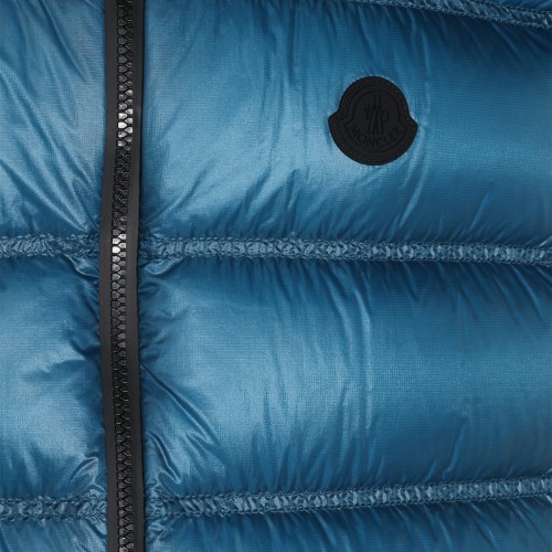 LIGHT BLUE PUFFER PANESTREL VEST DOWN JACKET