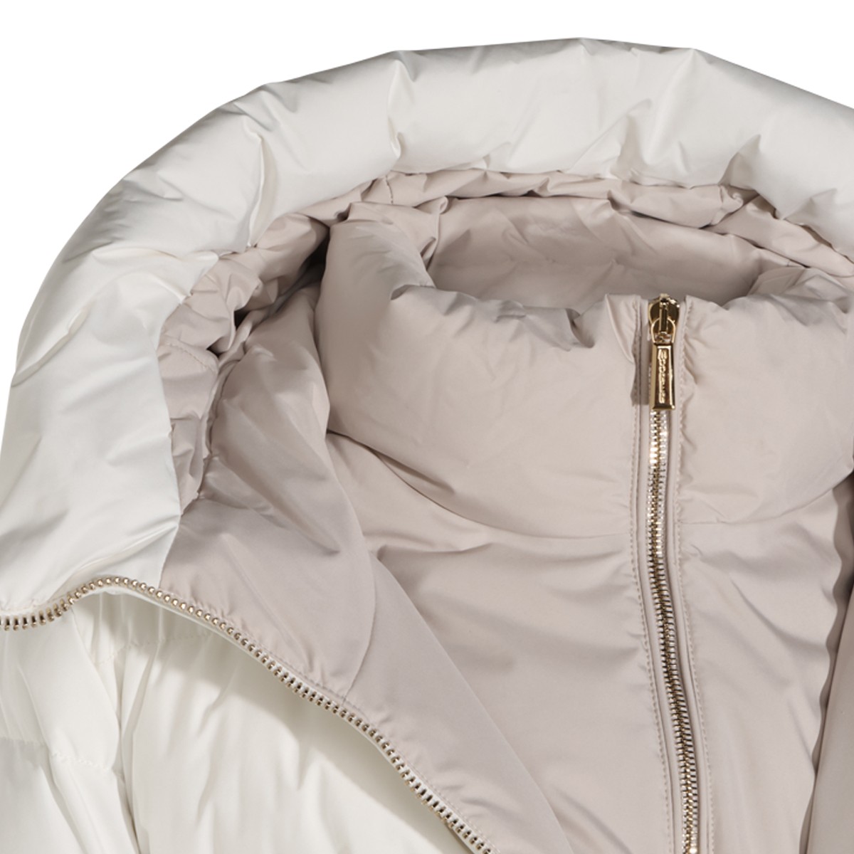 WHITE DOWN JACKET