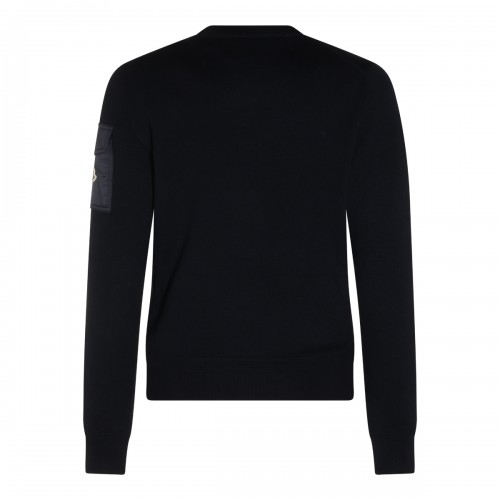 BLUE VIRGIN WOOL SWEATER