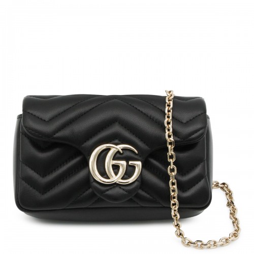 BLACK LEATHER MARMONT MINI BAG