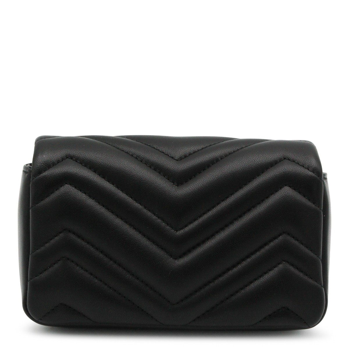 BLACK LEATHER MARMONT MINI BAG