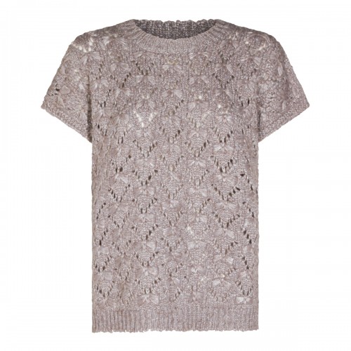 GREY MOHAIR SWEATER