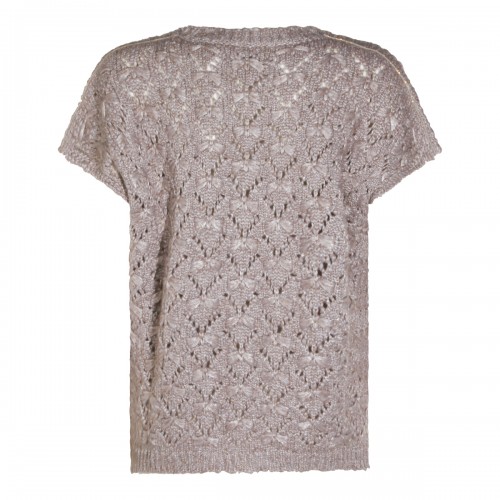 GREY MOHAIR SWEATER