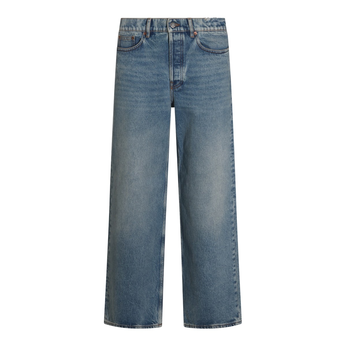 BLUE DENIM PARKER JEANS