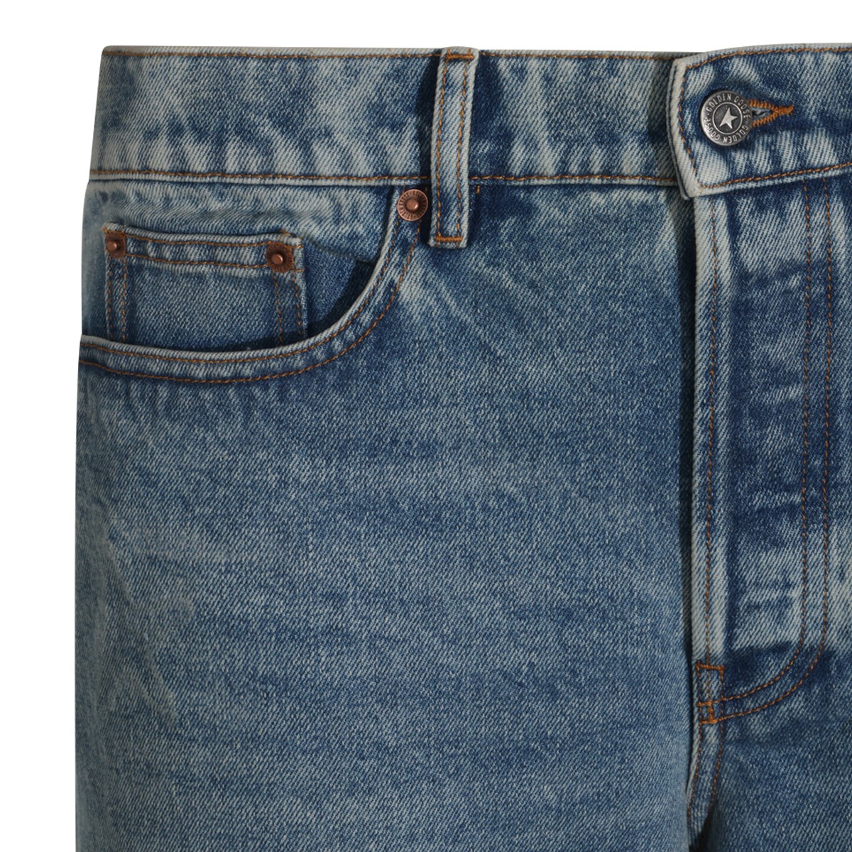 BLUE DENIM PARKER JEANS