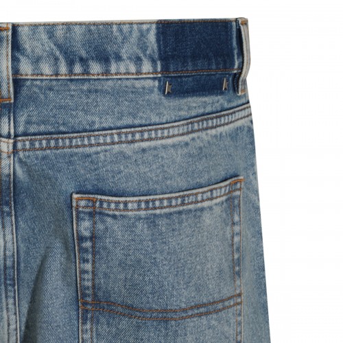 BLUE DENIM PARKER JEANS
