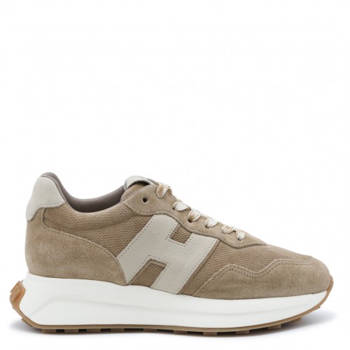BEIGE SUEDE H641 SNEAKERS