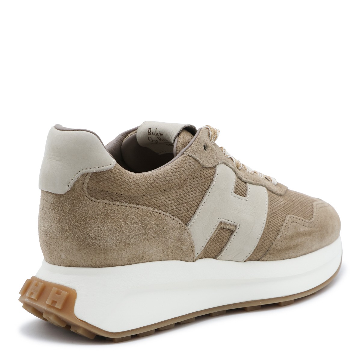 BEIGE SUEDE H641 SNEAKERS