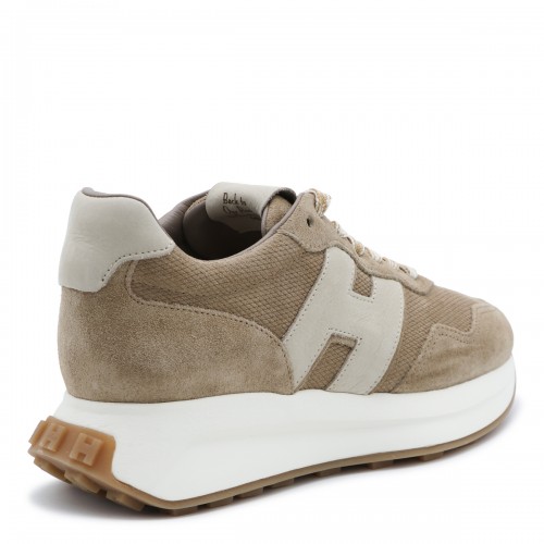 BEIGE SUEDE H641 SNEAKERS