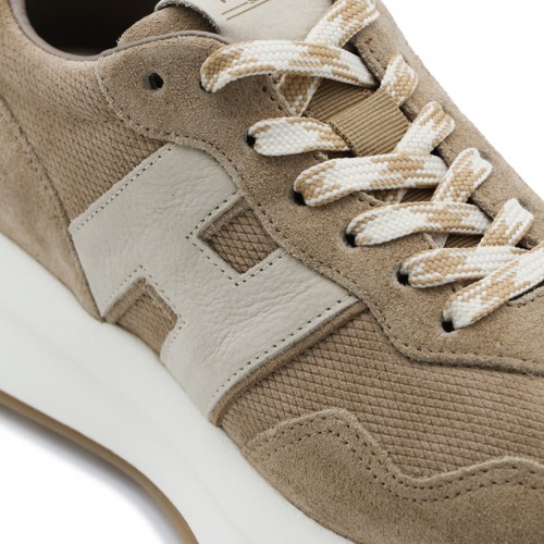 BEIGE SUEDE H641 SNEAKERS