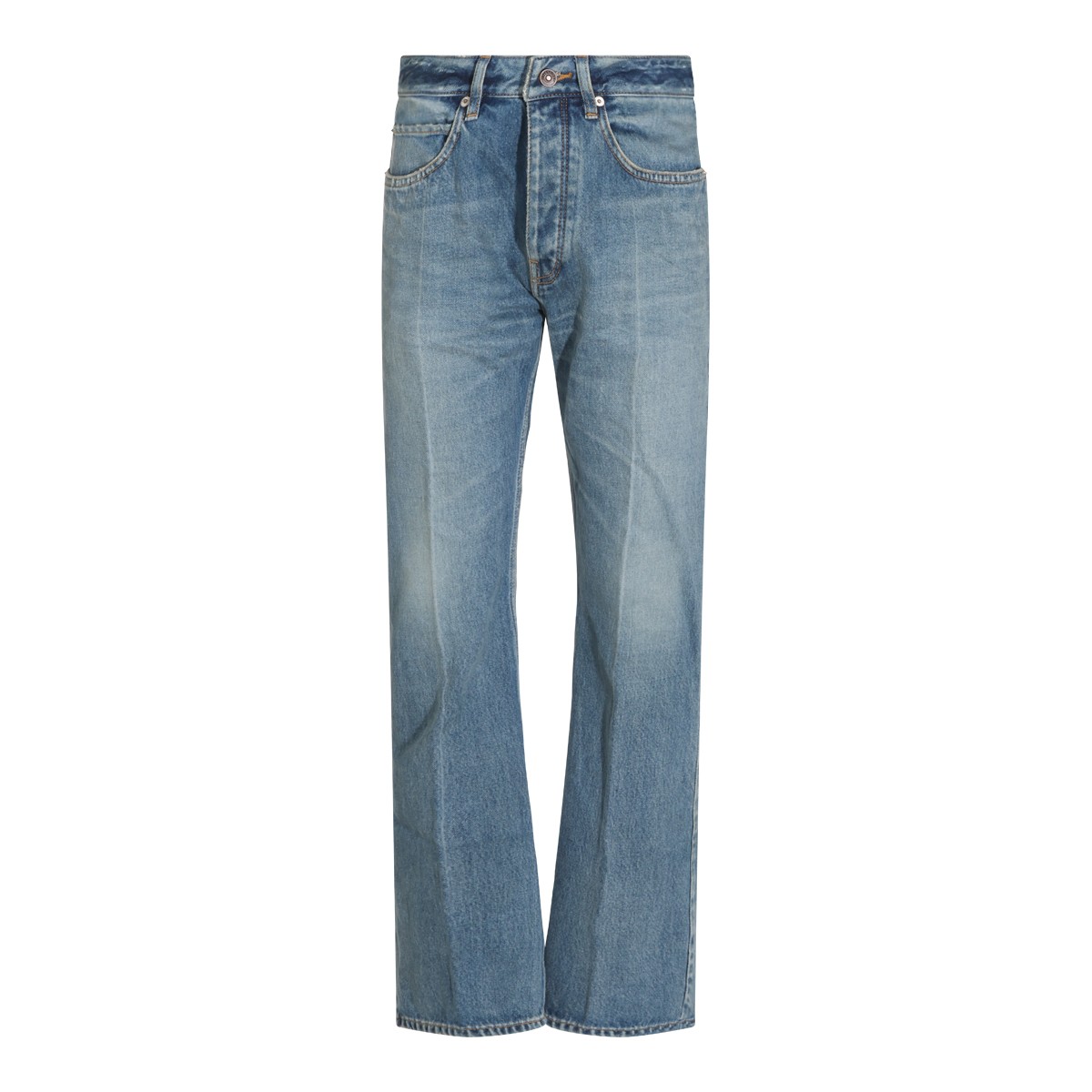 BLUE COTTON DENIM JEANS