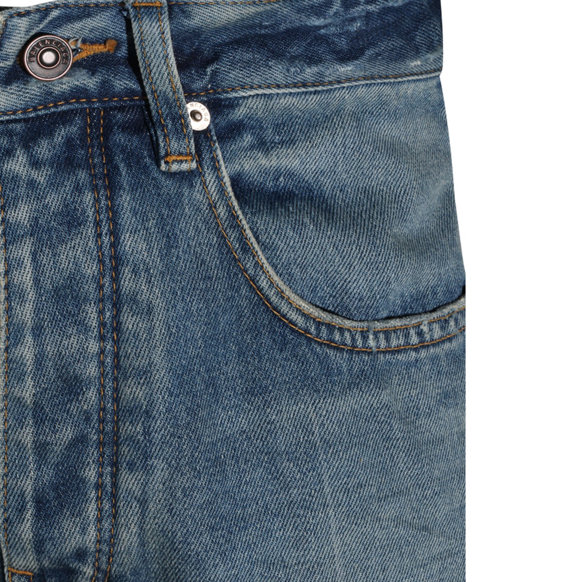 BLUE COTTON DENIM JEANS