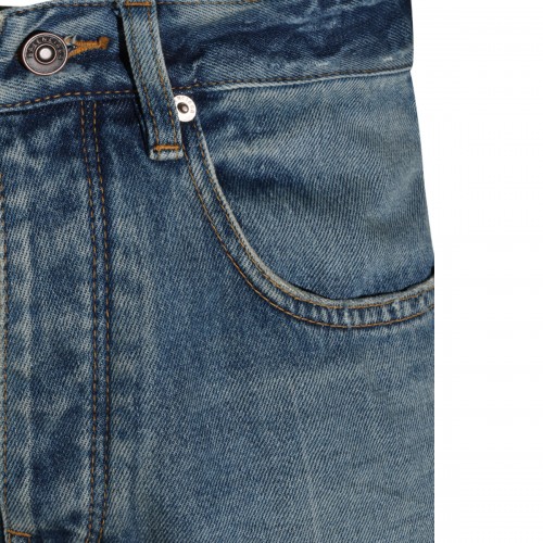 BLUE COTTON DENIM JEANS