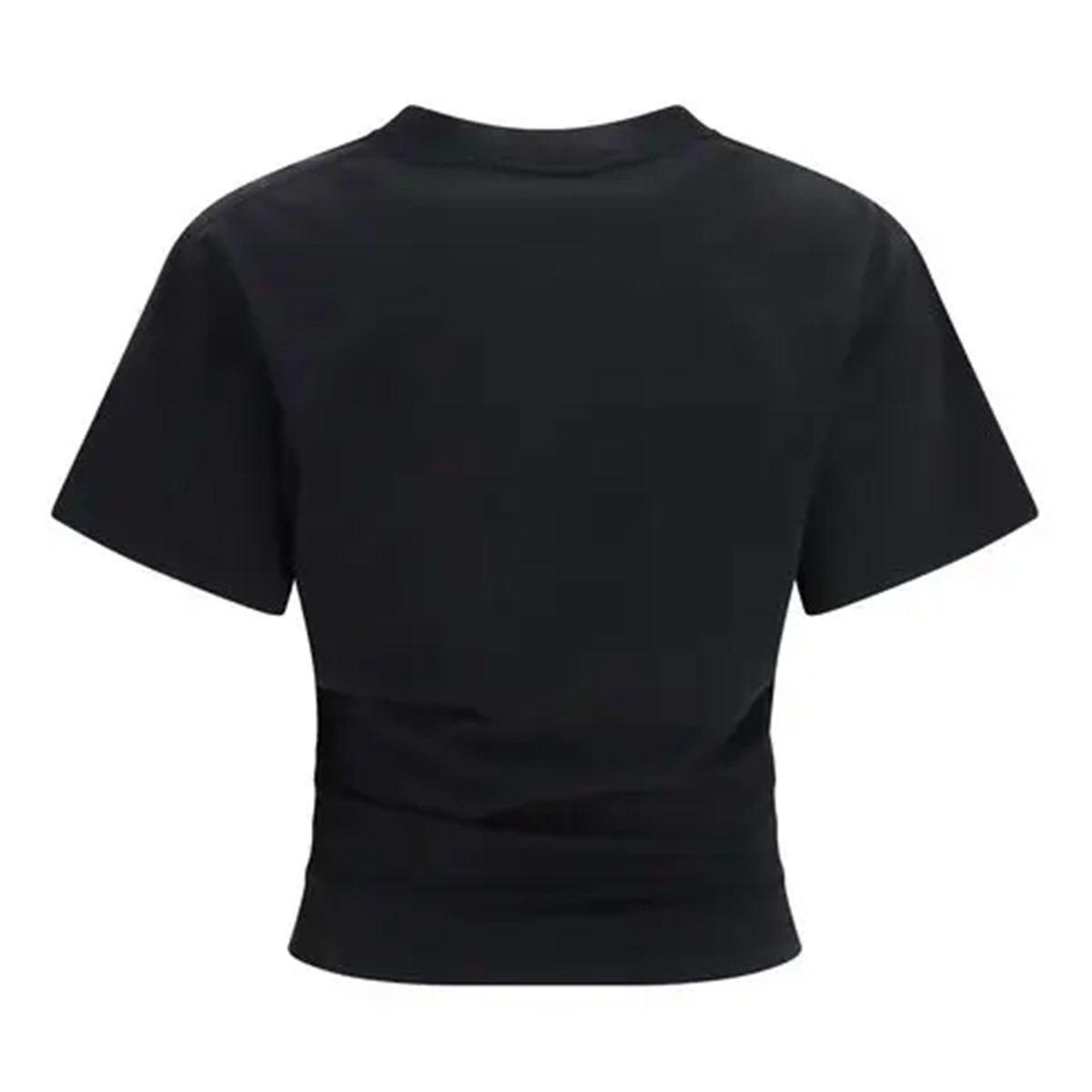 BLACK COTTON PALM T-SHIRT