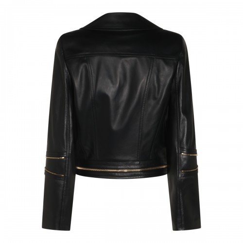 BLACK LEATHER JACKET