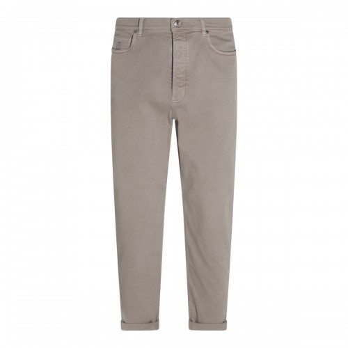 TAUPE DENIM STRETCH JEANS