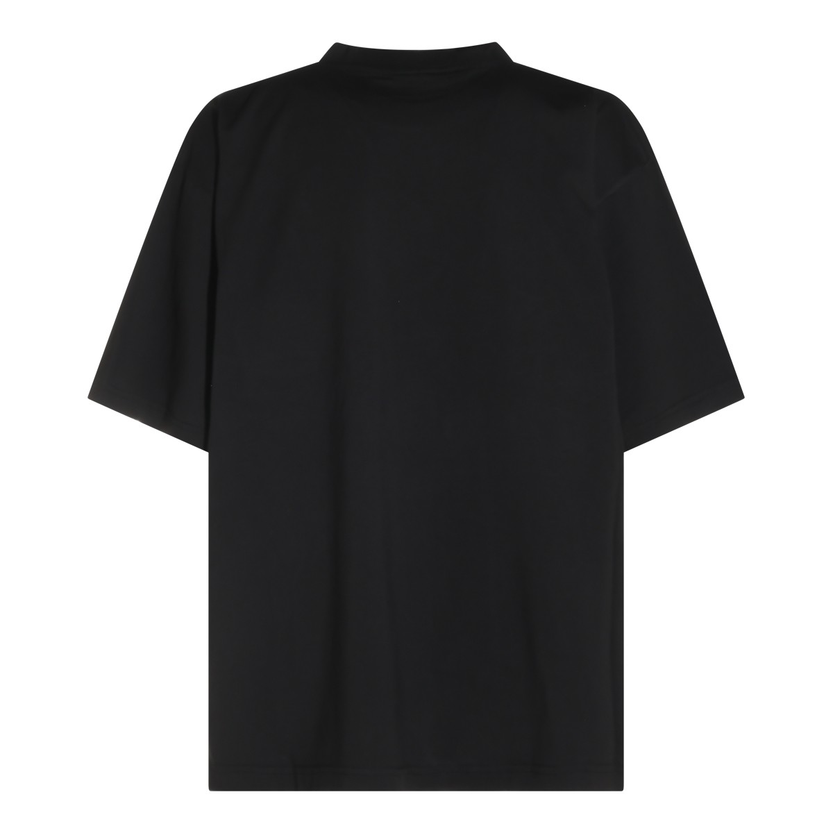 BLACK COTTON T-SHIRT