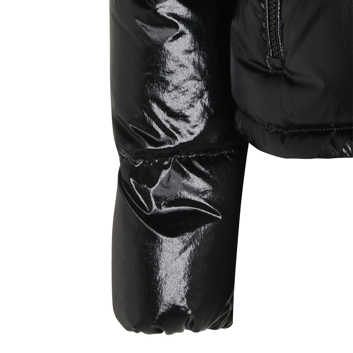 BLACK PUFFER NIVEOL DOWN JACKET