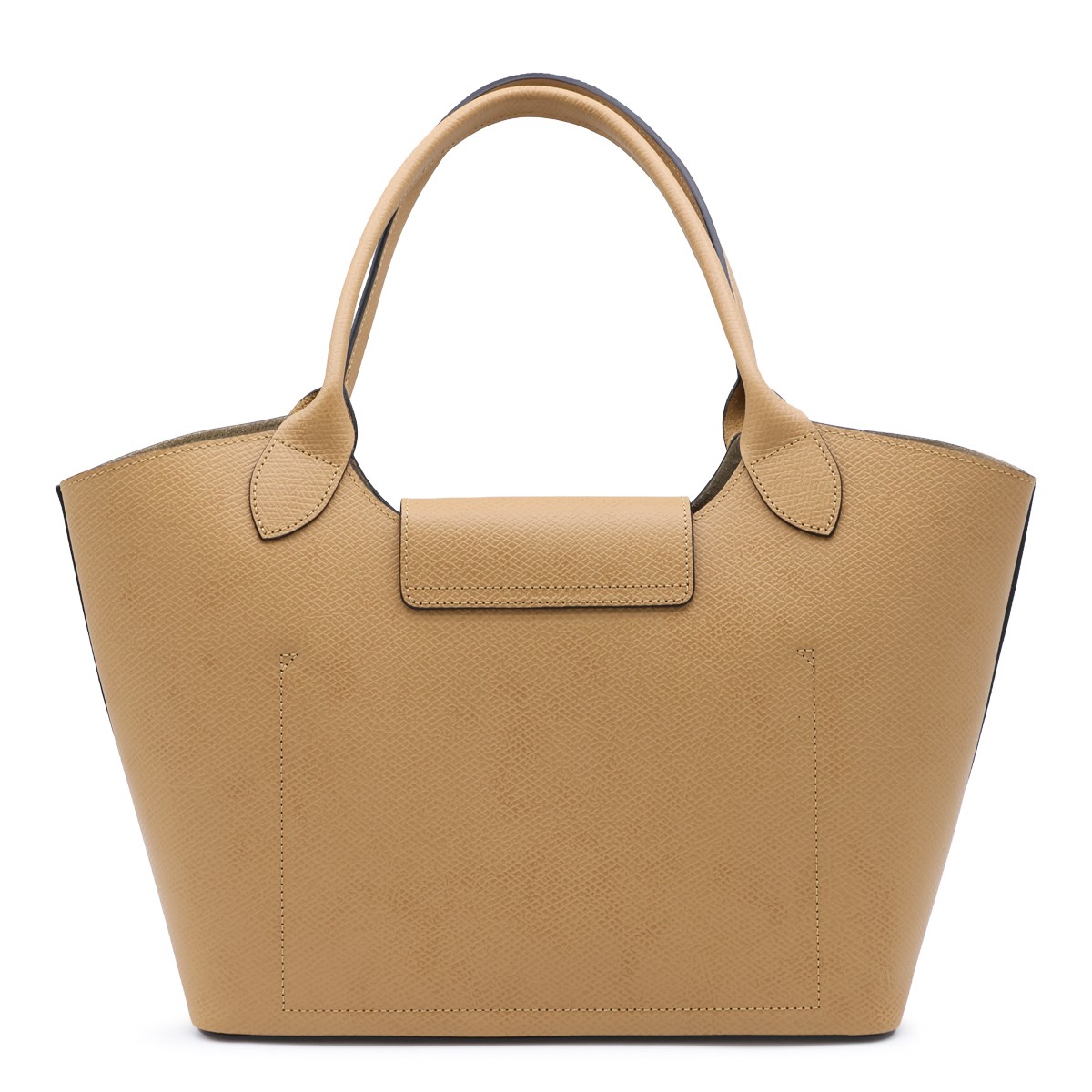 BEIGE LEATHER EPURE SAC PORTE EPAULE...