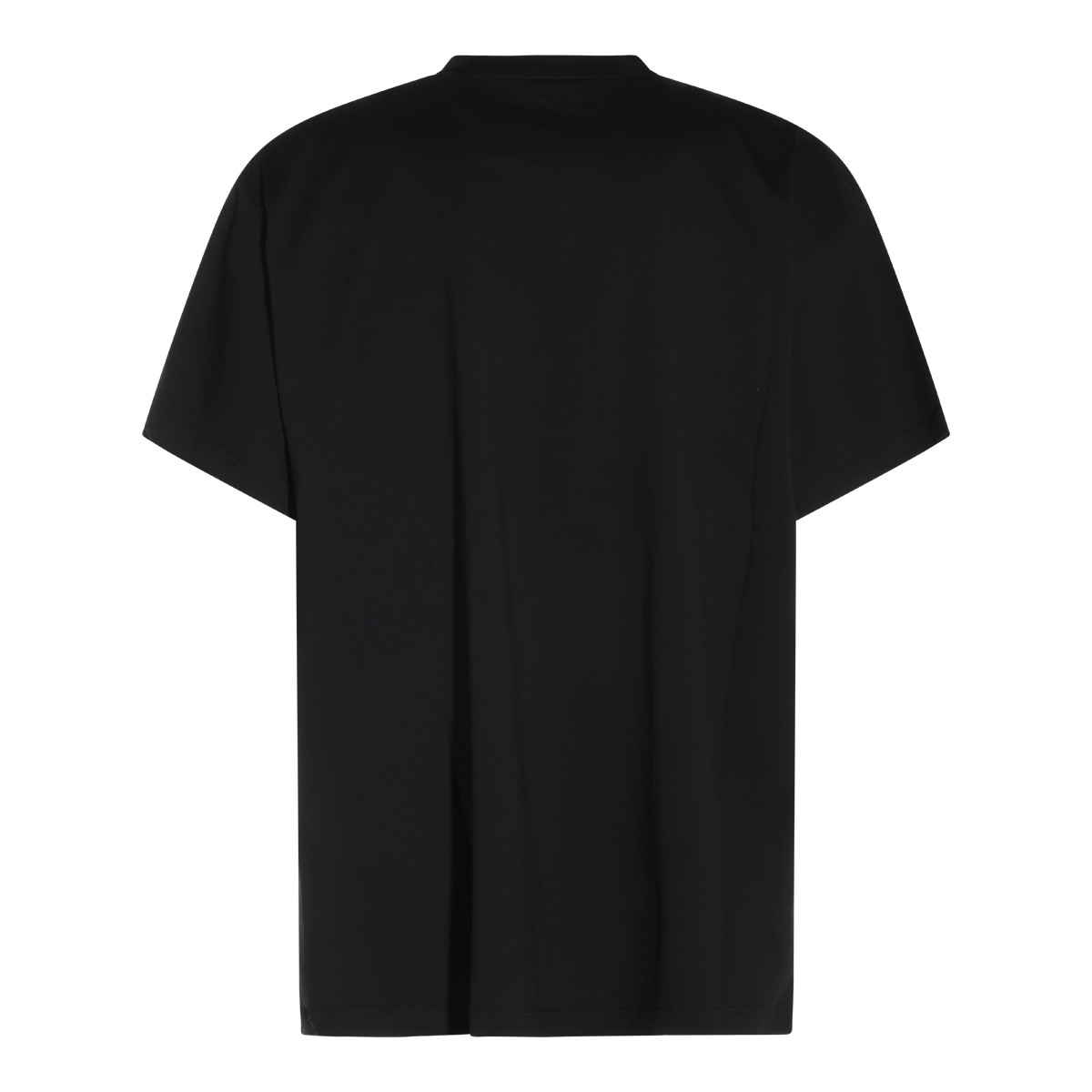 BLACK COTTON T-SHIRT