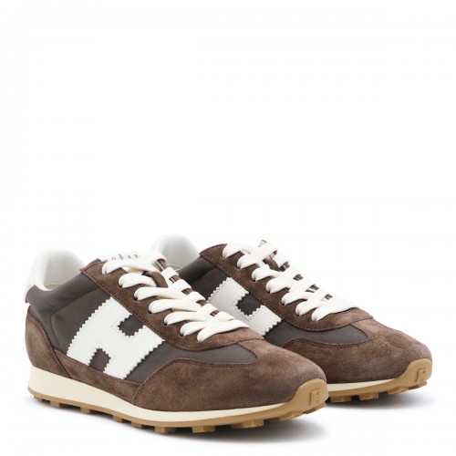 BROWN SUEDE AHTLETIC SNEAKERS 2