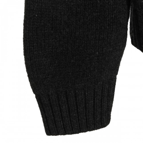 SHADOW GREY CASHMERE CARDIGAN