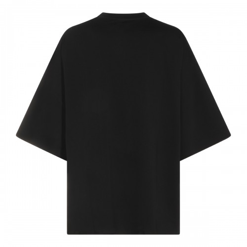 BLACK COTTON TOMMY T-SHIRT 2