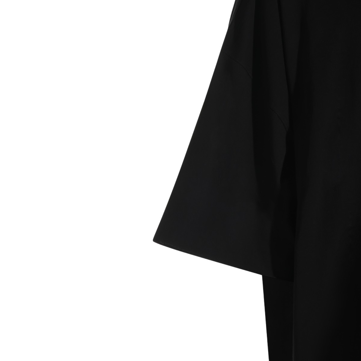 BLACK COTTON TOMMY T-SHIRT