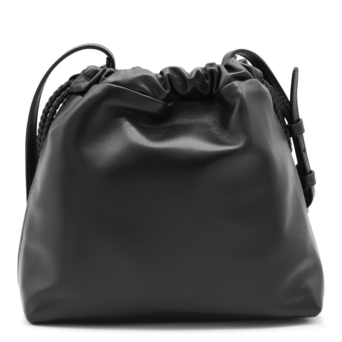 BLACK LEATHER KALISPERA POUCHE