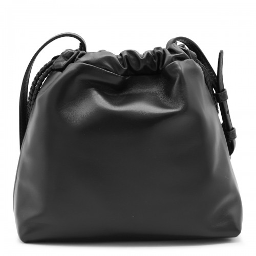 BLACK LEATHER KALISPERA POUCHE