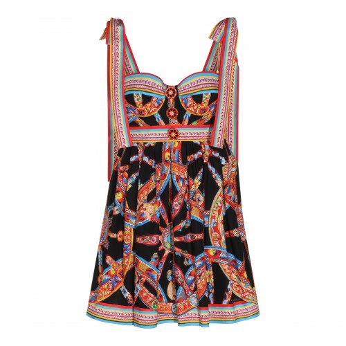 MULTICOLOR MINI DRESS