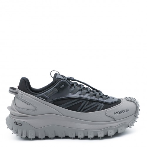 GREY AND BLACK TRAILGRIP SNEAKERS