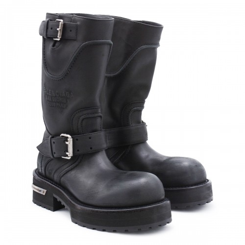 BLACK AND SILVER LEATHER... 2