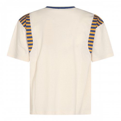OFF WHITE COTTON PANTHER T-SHIRT