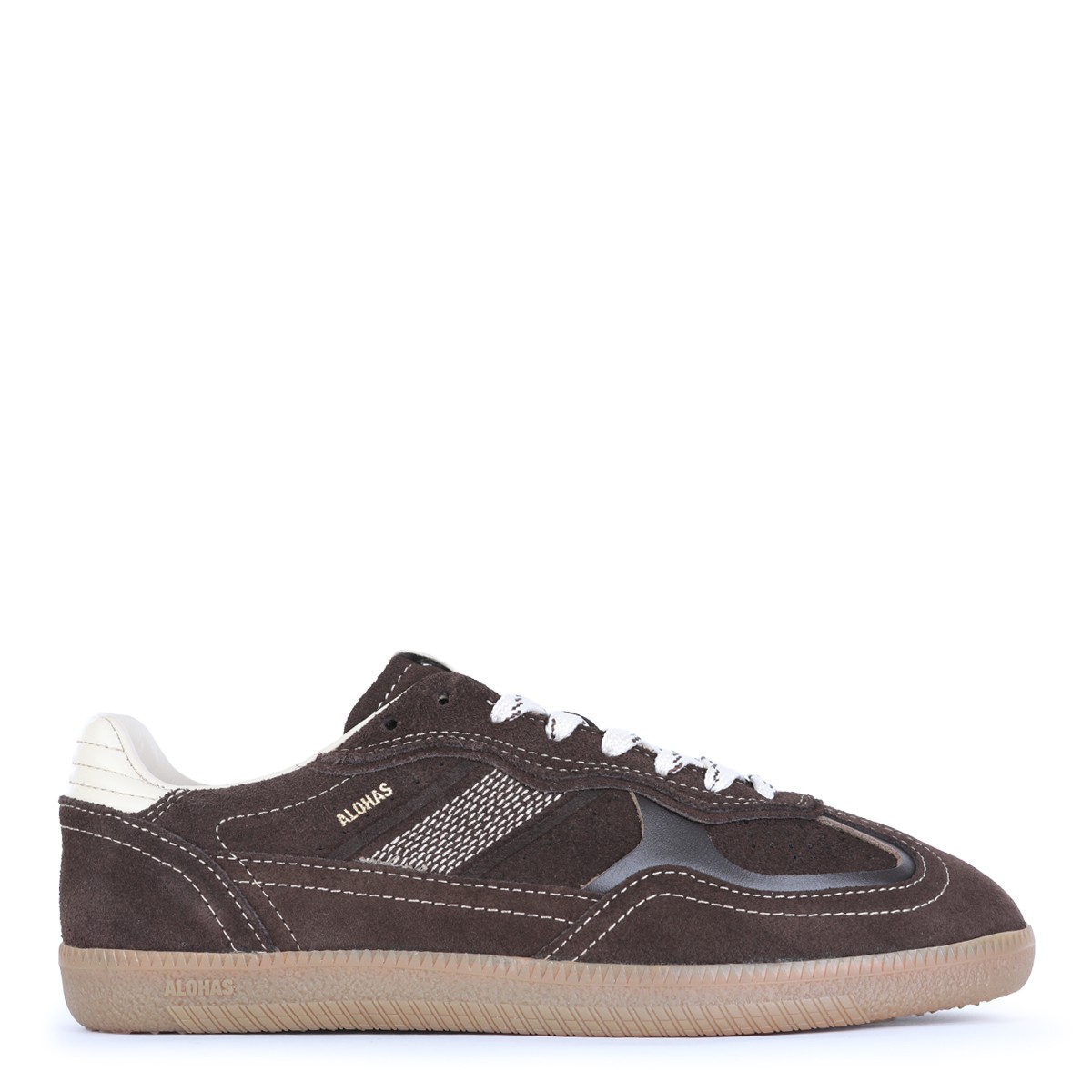 BROWN LEATHER SNEAKERS