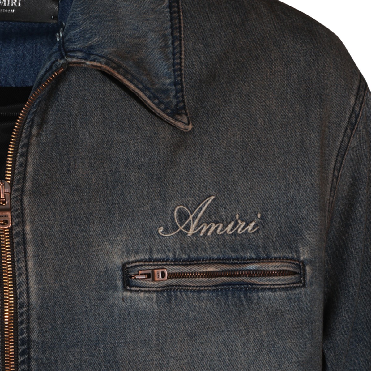 DARK DUST LEA BONES COTTON CASUAL JACKET