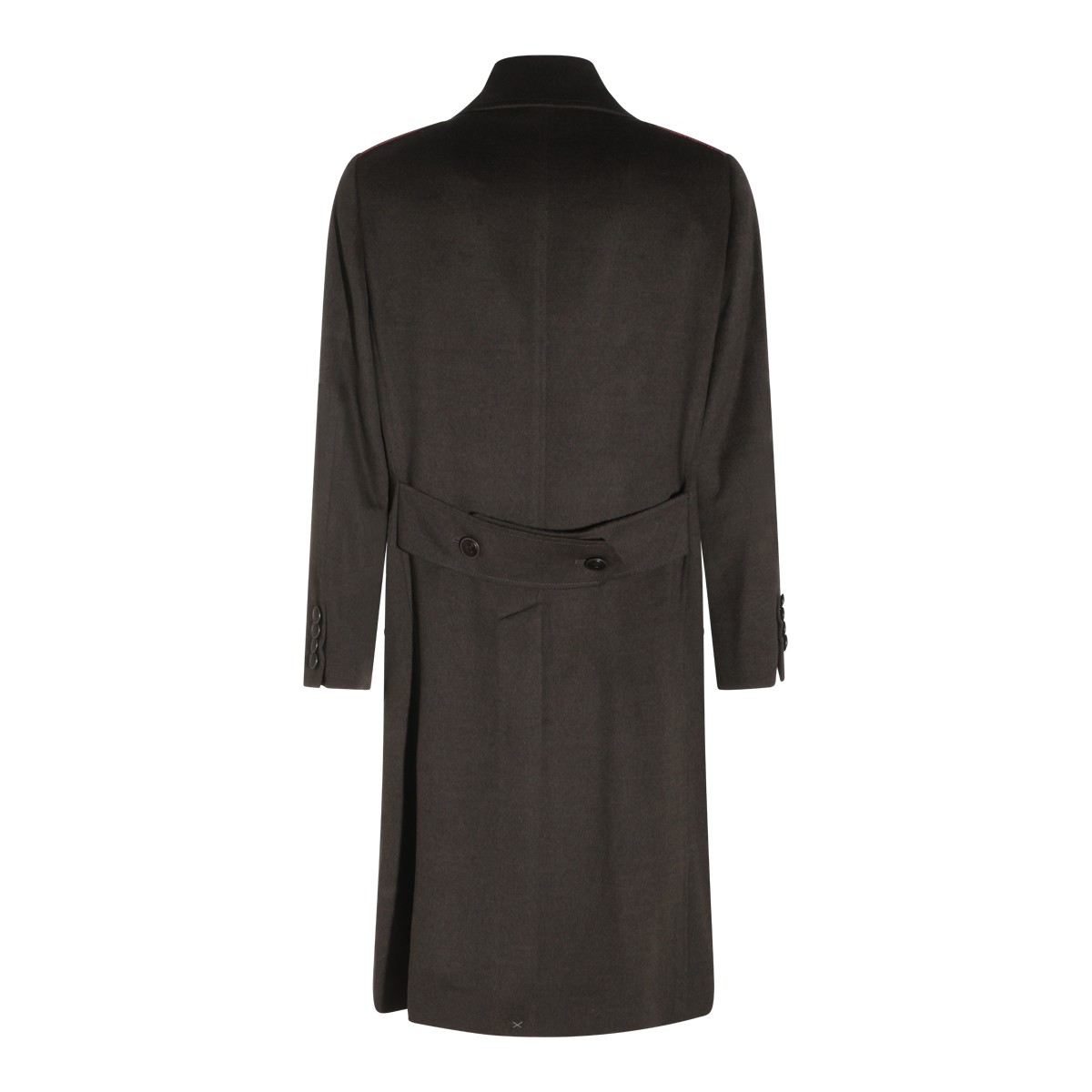 MUD VIRGIN WOOL LONG COAT