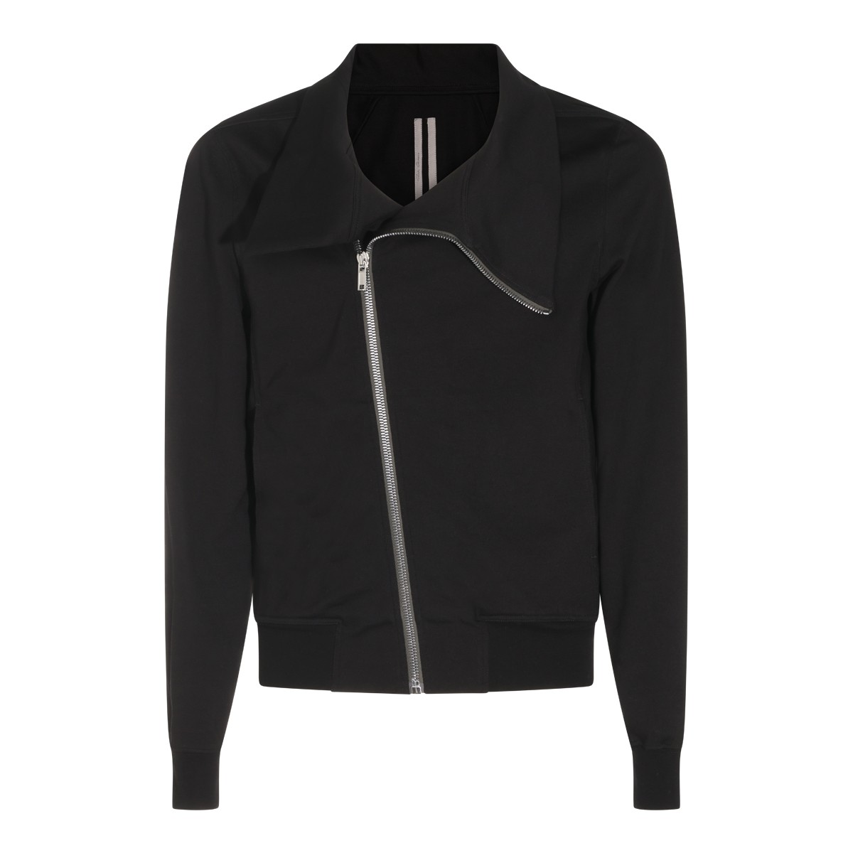 BLACK COTTON BAUHAUS SWEATSHIRT