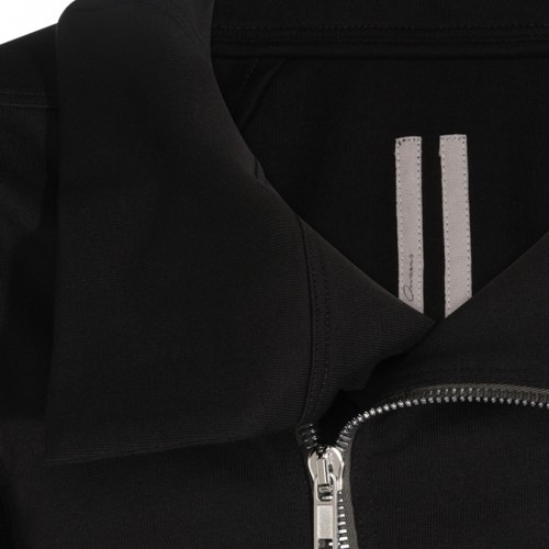 BLACK COTTON BAUHAUS SWEATSHIRT