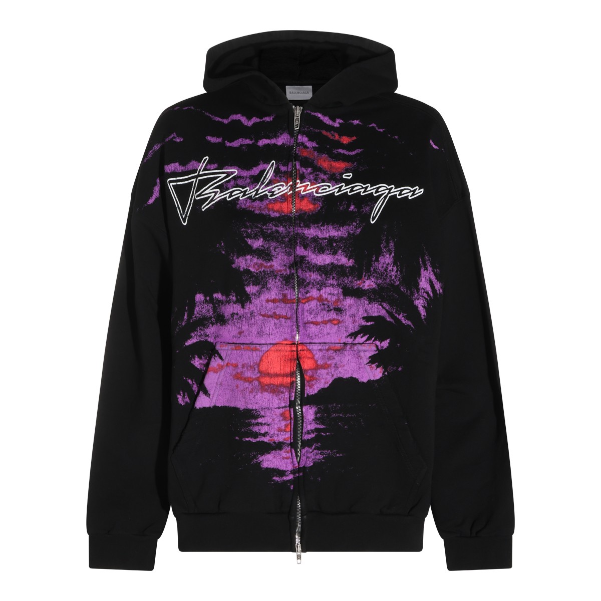 BLACK COTTON DREAM SWEATSHIRT