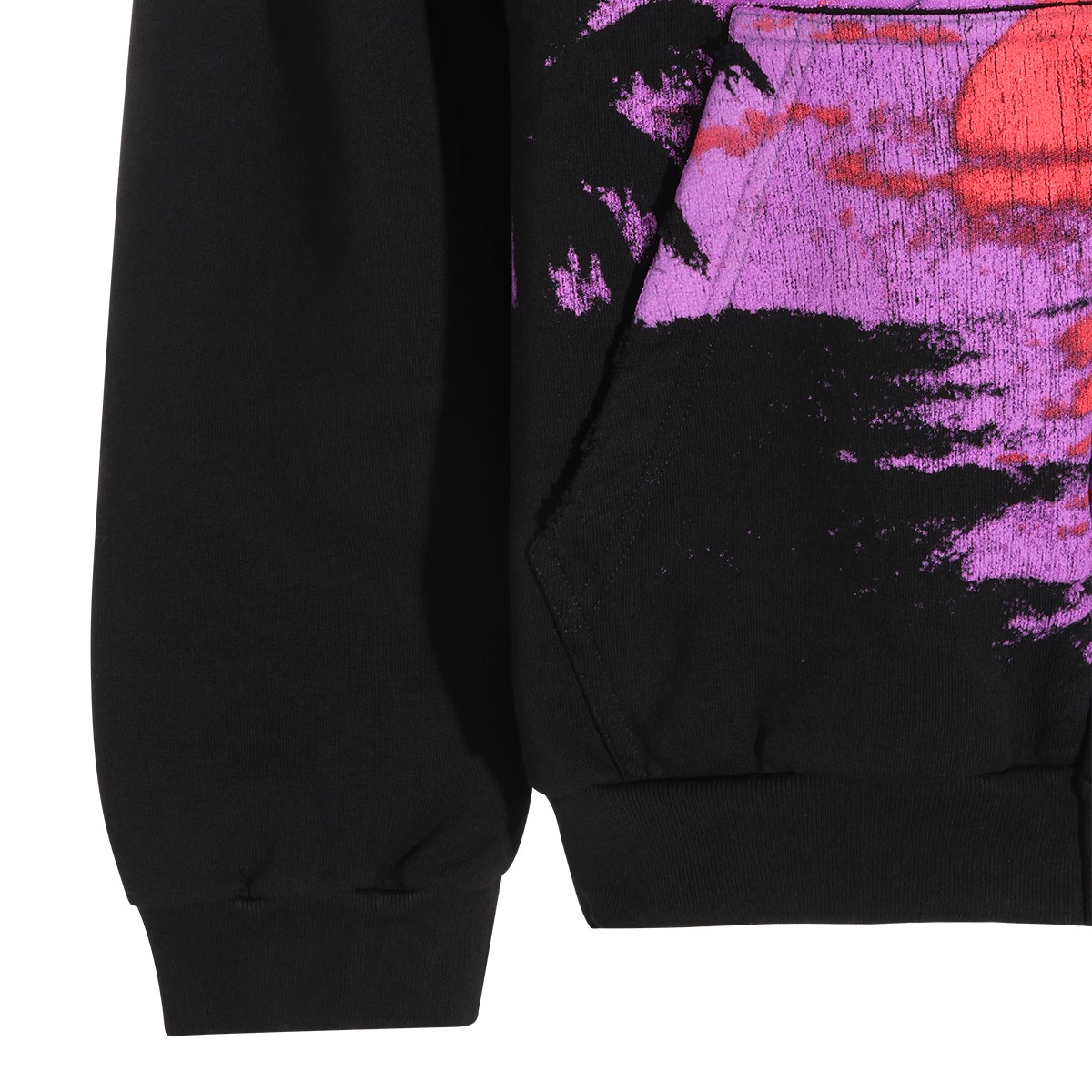 BLACK COTTON DREAM SWEATSHIRT