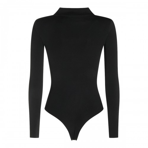 BLACK STRETCH BODYSUIT