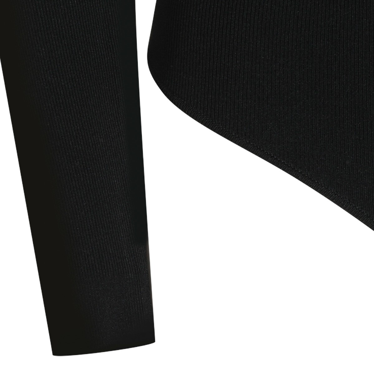 BLACK STRETCH BODYSUIT