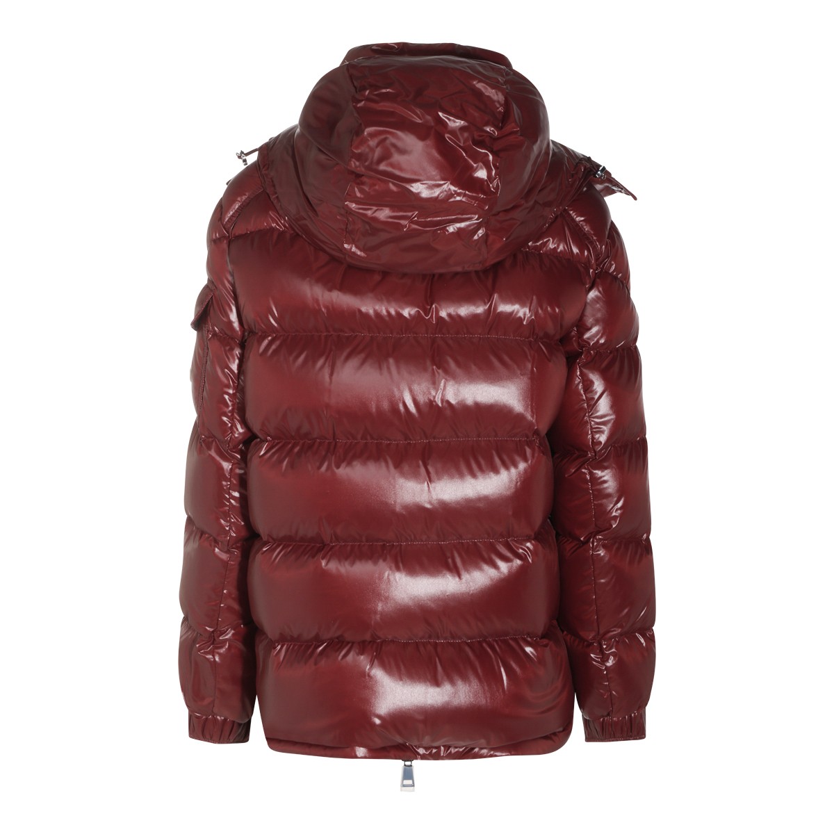 BURGUNDY PUFFER MAIRE DOWN JACKET