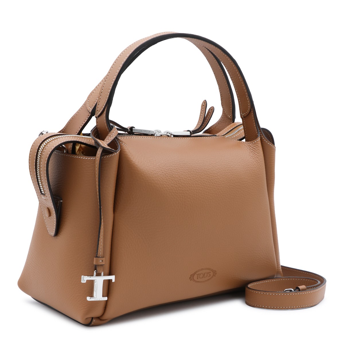 DARK BROWN LEATHER APA SMALL TOP...